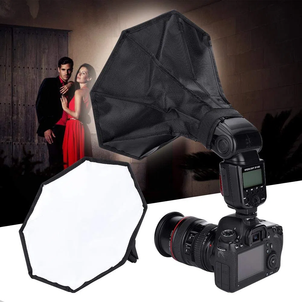 EBTOOLS Photo Studio Softbox - Diffusore Portatile Universale Flashbox per Esterno Softbox per Flash Dedicato Adatto Persoftbox Portatile per Flash A S