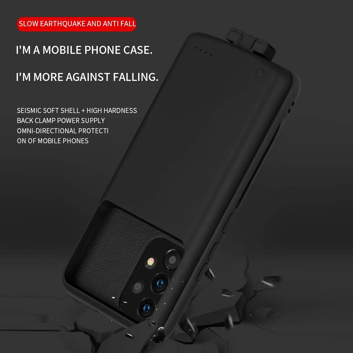 A53 Custodia Batteria per Samsung Galaxy A53 5g, 5000mAh Backup Power Bank Batteria Esterna per Galaxy A53 Custodia di Ricarica Portatile Caricatore con A53 5g Protezione Dello Schermo Fotocamera