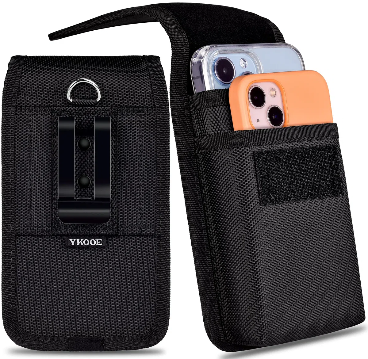 Fondina porta Cellulare, ykooe Portatelefono da Cinta Marsupio Telefono