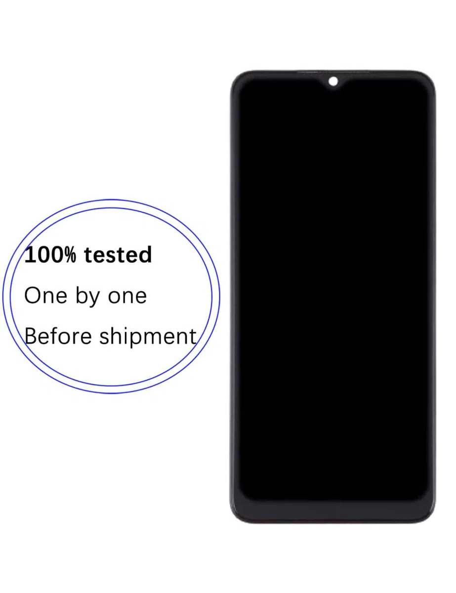 Display di ricambio per schermo LCD Samsung Galaxy A04 A045F A045F/DS Display Touch Digitizer Assembly Kit parti di riparazione (nero con cornice)