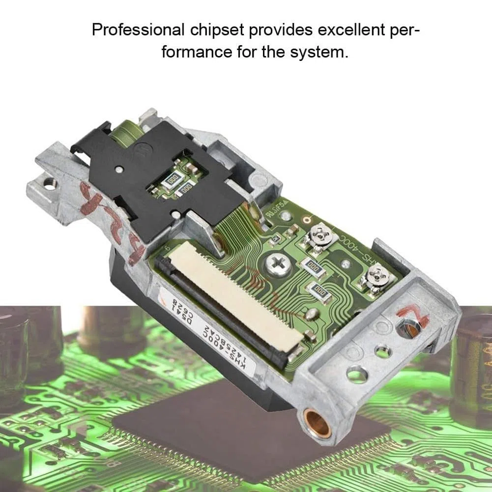 KHS-400C - Obiettivo per console di gioco per PS2 Fat Repair Lente ottica di ricambio compatibile con Sony SCPH-5000X V2 a V10