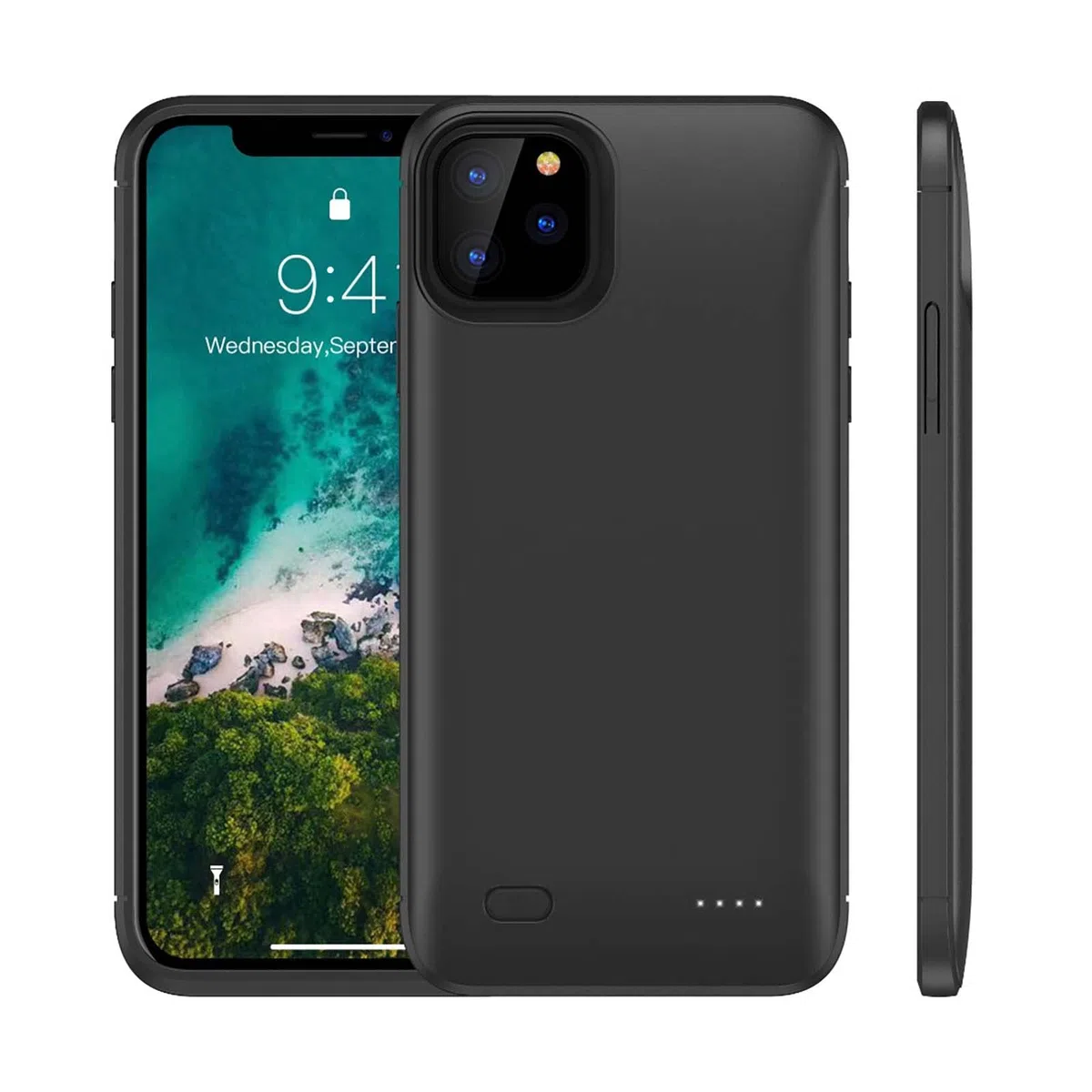 ELLENNE COVER BATTERIA PER IPHONE 6 6S 7 8 PLUS 5.5" RICARICABILE 6200mAh | COVER CON BATTERIA INTEGRATA PER IPHONE 6 6S 7 8 PLUS 5.5" BATTERY CASE RICARICABILE SLIM SOTTILE 6200mAh