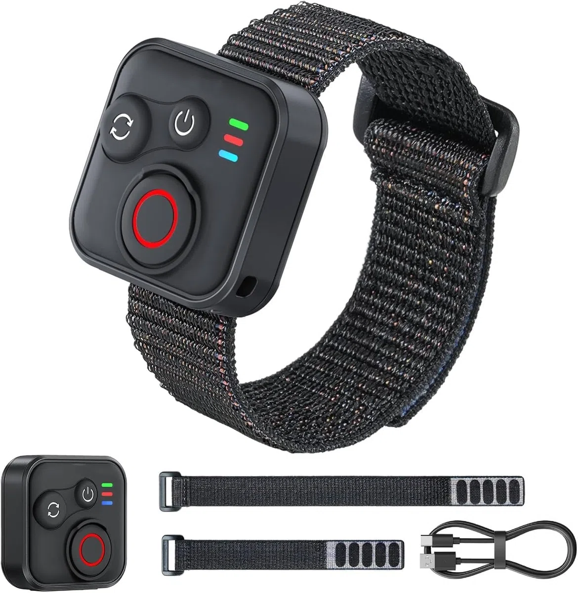 Telecomando Bluetooth per Insta360 X5/X4/X3/ACE Pro/ACE Pro 2/Go3/Go3S, Portata di 50 Metri, con Cinturino da Polso, Durata della Batteria di 96 Ore