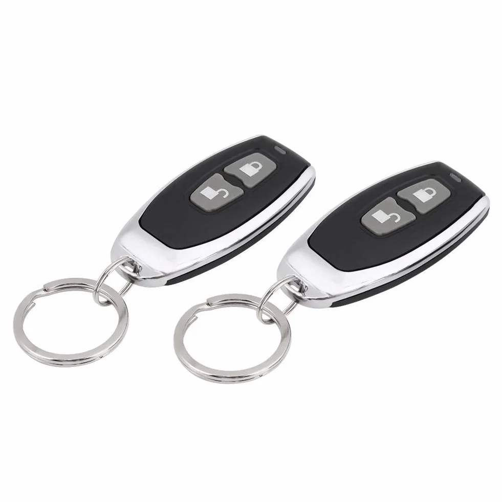 Qiilu Kit Telecomando Chiusura Centralizzata Auto Set di Accesso Senza Chiave Auto Universale Serratura Porta Kit Comando a Distanza per Chiusura Centralizzata con Serratura per