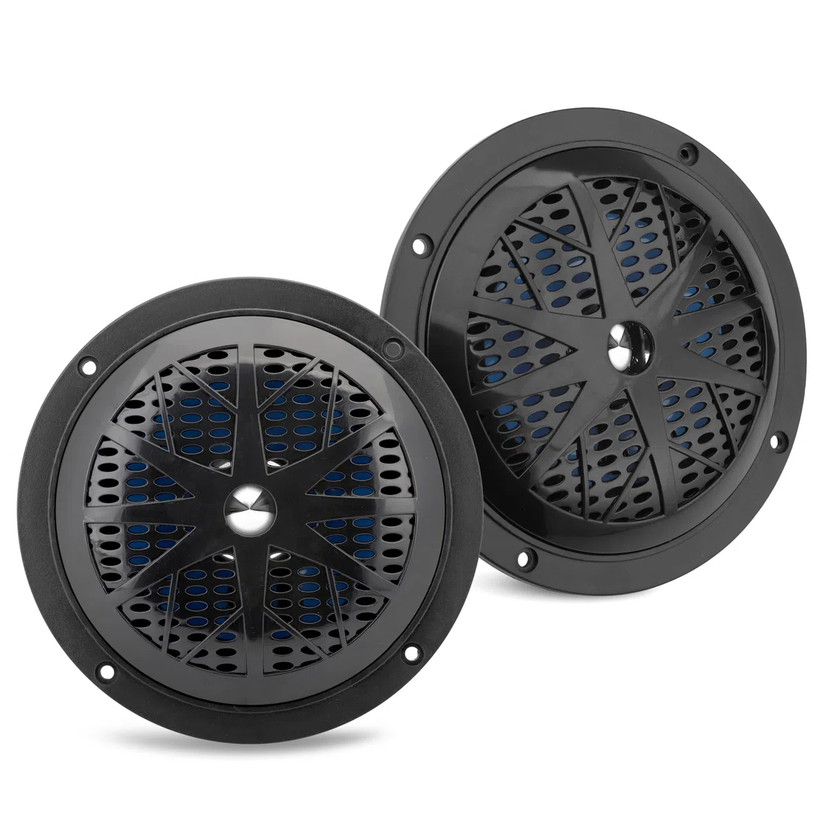 Pyle Altoparlanti Marini 13,34 Centimetri, Casse Audio 2 Vie Impermeabili 100 Watt, Cono in Polipropilene, Surround in Tessuto, Speaker da Esterno Resistente, 1 Coppia Neri