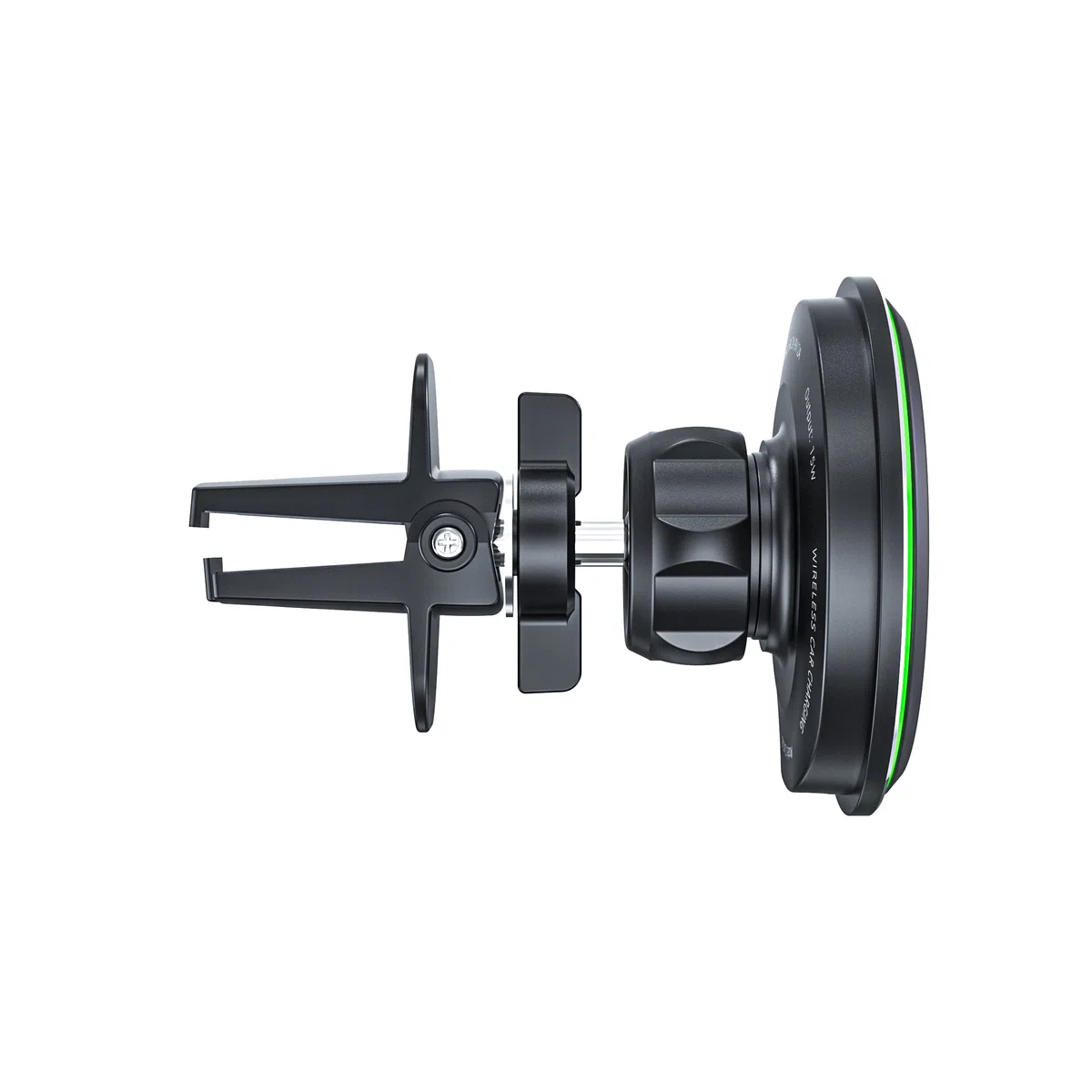 Tigratigro Caricabatterie Wireless Magnetico per Auto Qi 15W,Ricarica Veloce, Supporto Auto Mag-safe, Compatibile con Mag-Safe per iPhone 12/13/14/15 Serie