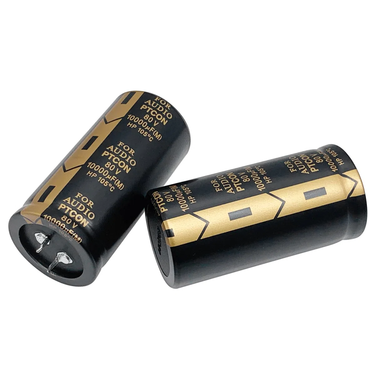 Condensatore elettrolitico a scatto, 80 V, 10000 UF, 35 x 70 mm, filtro amplificatore di potenza, condensatore elettrolitico per auto, 2 pezzi