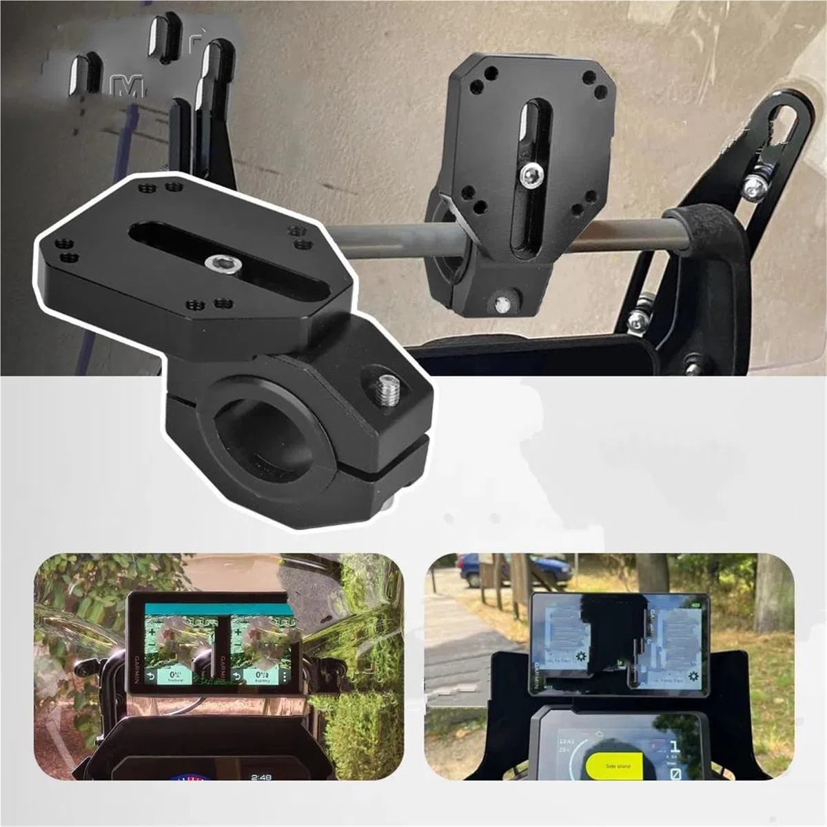 Supporto Navigatore Moto Cellulare GPS Universale 12 Mm 22 Mm Staffa Navigazione Supporto GPS Motocicletta Supporto per Smartphone