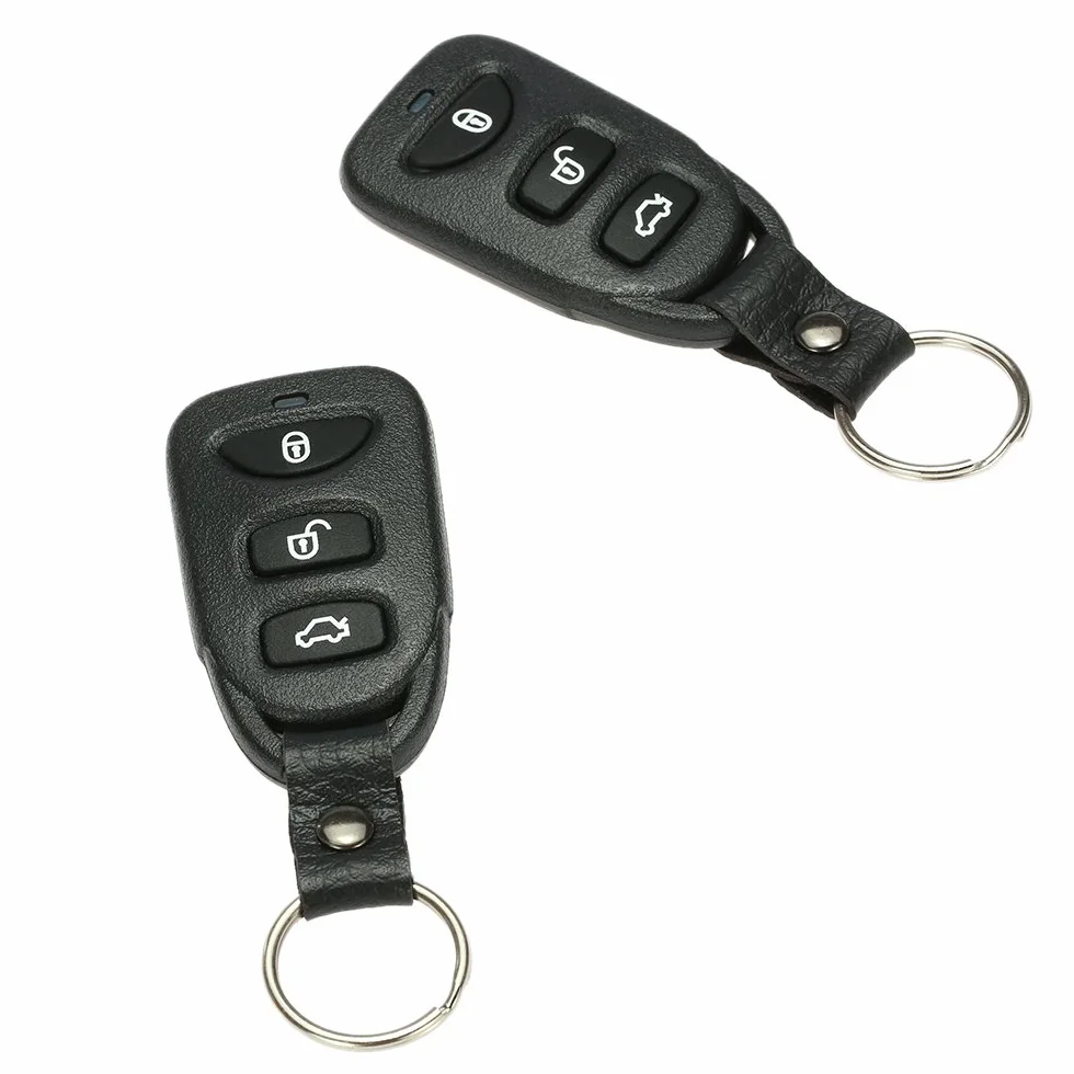 Shkalacar Porta Sistema Telecomando Auto, Chiusura Centralizzata Auto Universale Centrale Box Car Kit con Il Tasto del Tronco di Rilascio Per Auto Senza Chiave