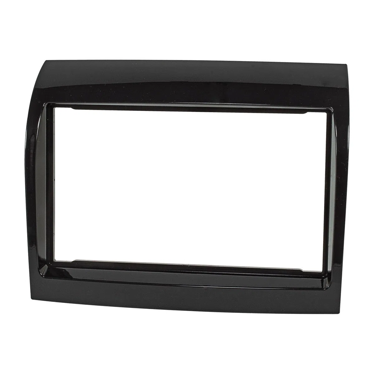 tomzz Audio 2414-051 Cornice radio doppio DIN compatibile con Fiat Ducato (250) Peugeot Boxer Citroen Jumper 2011-2014 Piano Black Lacquer