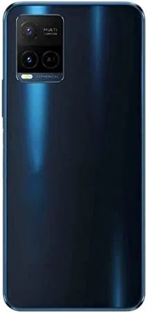 SHOWGOOD - Cover posteriore per Vivo Y21 Y21s Y21a Y21e Y21t copribatteria+telaio centrale per vivo y32 y33s y33t custodia con obiettivo fotocamera (nero senza lente)