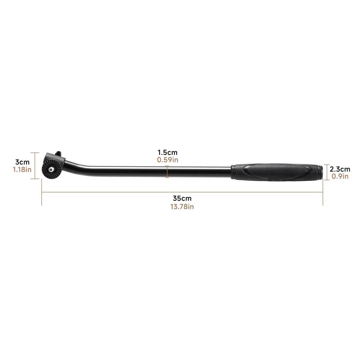 Cayer PB01 Pan Bar Mango para Head Video Heads