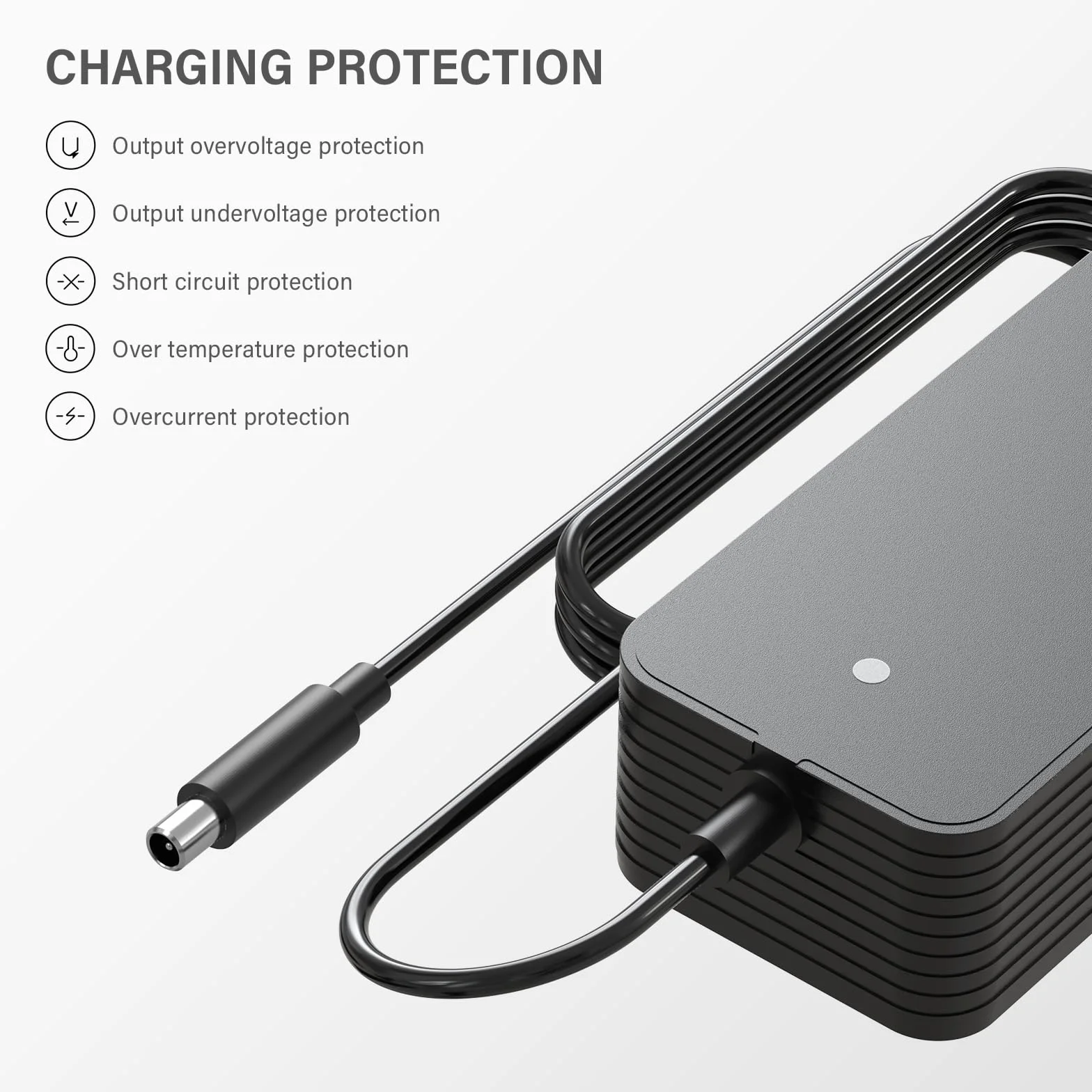 42V 2A Caricatore Monopattino, Caricabatterie Monopattino Compatibile con Xiaomi M365, M365 Pro, Pro 2, Mi 4, 4 Lite, 5 Elite, Serie di Ninebot Segway, Caricatore Rapido da 84 W
