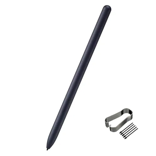 Penna Stilo di ricambio per Samsung Galaxy Tab S7/S7+ Plus/S7 FE SM-T870 SM-T875 SM-T876 Touch Pen + punte/pennini (SenzaBluetooth) (Nero mistico)