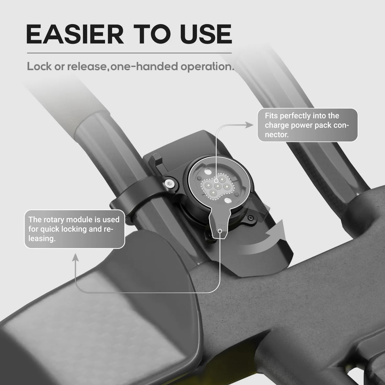 TUSITA Time TrialTri Supporto per Manubrio Compatibile con Garmin Edge GPS Computer per Bici