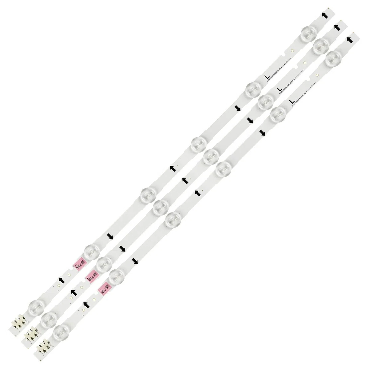 Generico kit 3 barre LED RETROILLUMINAZIONE compatibili con tv 28" samsung 2014SVS28HD D4GE-280DC0-R2 LT28E310EX UE28H 560mm 3V - ricambio premium