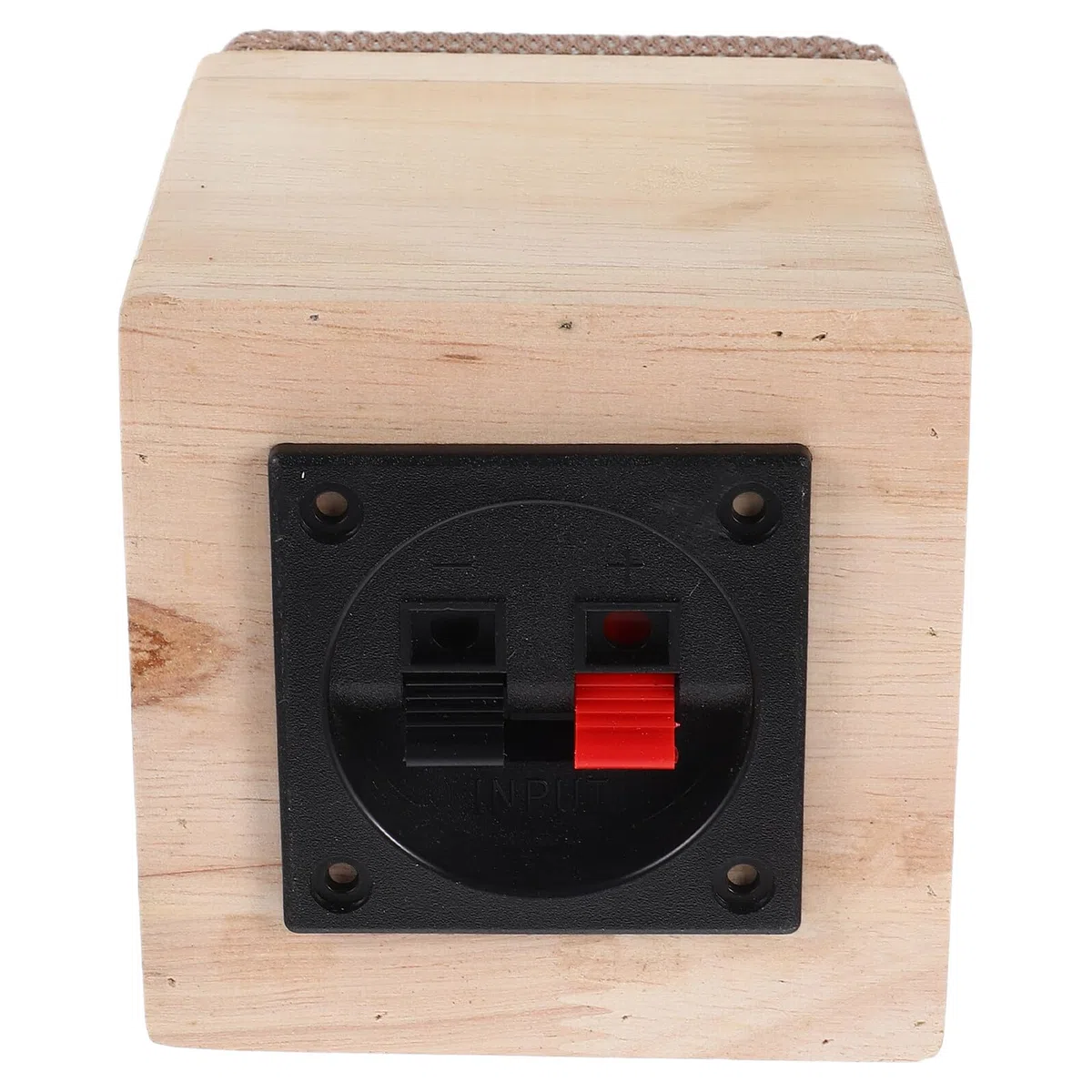 Garneck Cassa Altoparlante Per Auto E Camion Contenitore Vuoto in Legno Naturale Per Subwoofer Audio Veicolare Compatibile Per Installazioni Audio E Aggiornamenti
