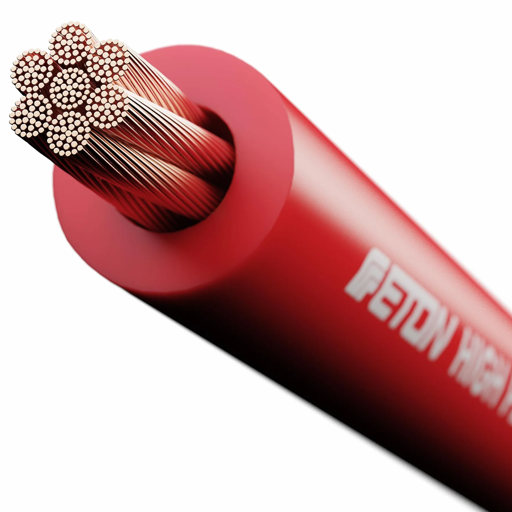 ETON PCC 20 - Set di cavi di collegamento di alimentazione di alta qualità, 20 mm², set per l'installazione di amplificatori auto e subwoofer attivi, kit cavi powerk con fusibili per amplificatori