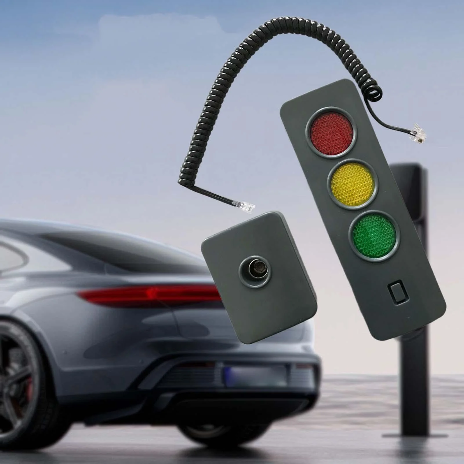 Fenteer Sensore di Parcheggio per Garage Anti-collisione Allarme di Assistenza Al Parcheggio per Garage Professionale