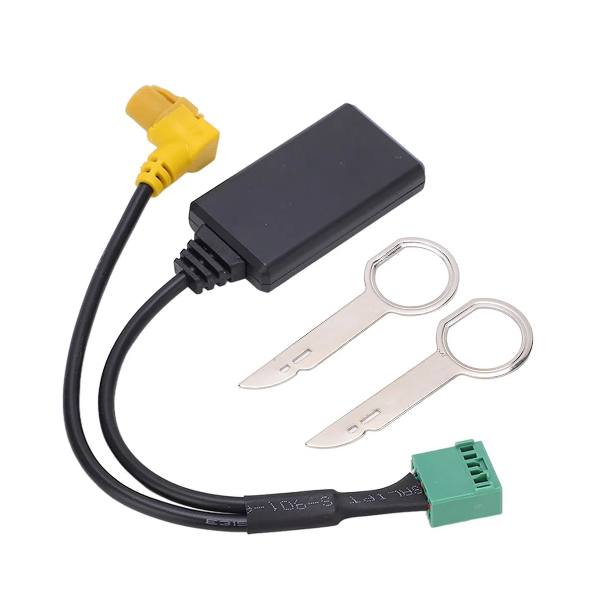 Cavo audio wireless per auto, MMI 3G AMI 12 pin Bluetooth 5.0 Adattatore cavo AUX Sostituzione ingresso audio wireless per A4 A6 Q5 Q7 A5 S5