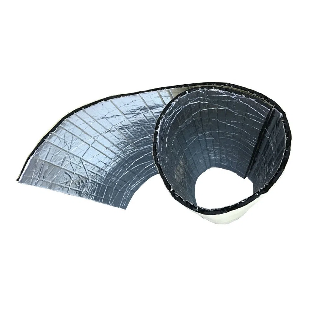 1 rotolo auto insonorizzazione isolamento fonoassorbente chiuso Antirombo Antivibrante Fibra di vetro Adesivo Stuoia 7mm 50cm X 300cm