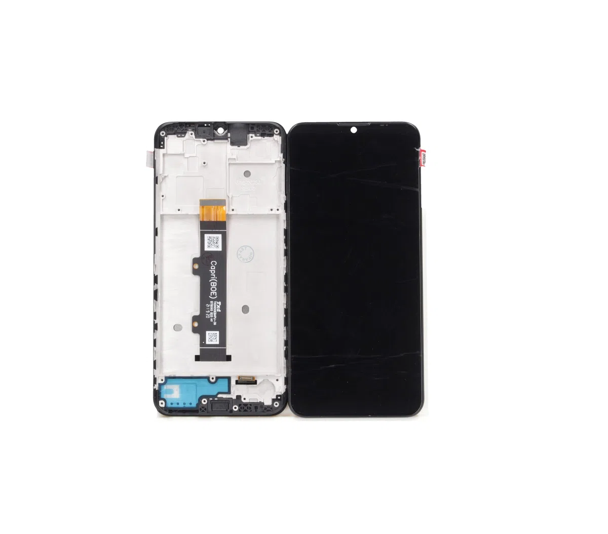 DISPLAY CON FRAME PER MOTOROLA MOTO G20 XT2128 LCD TOUCH SCREEN VETRO NERO