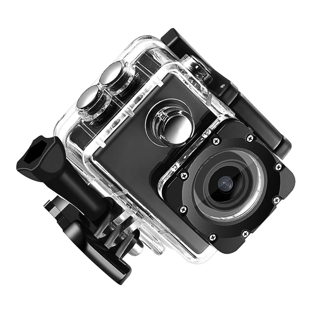 Fotocamera Subacquea Impermeabile, Videocamera Subacquea Impermeabile Che Registra Lo Schermo HD di Avventura per Andare in Bicicletta allo (#1)