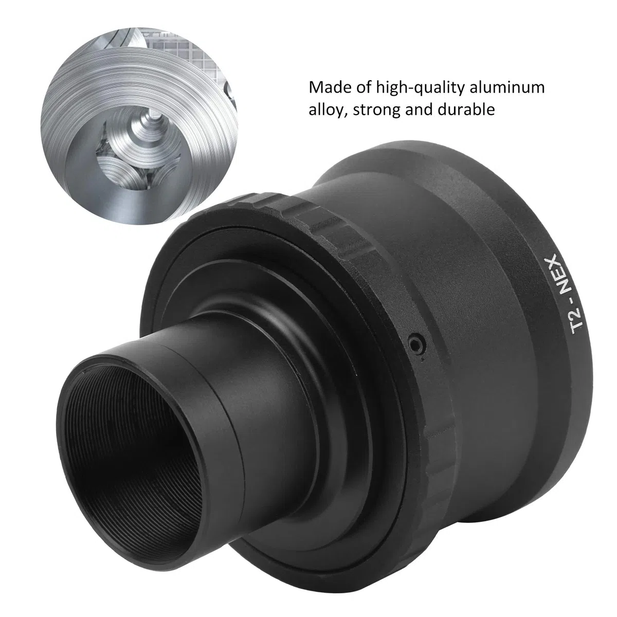 E Mount T Ring E Mount T Ring Altri Accessori per Telescopi Adattatore per Anello Tubolare per Telescopio Astronomico da 1,25 Pollici per Fotocamera E Mount