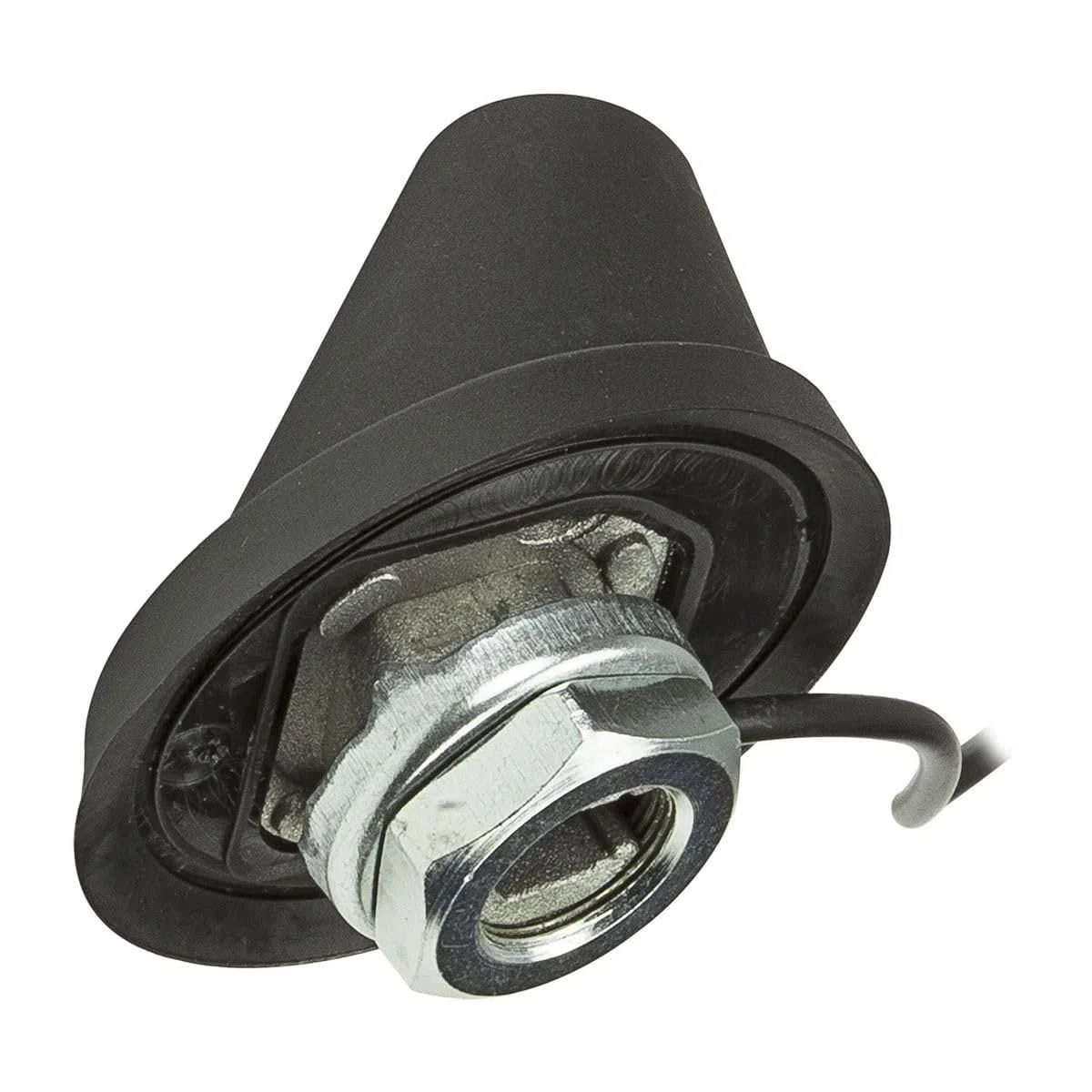 tomzz Audio 1000-005 Auto Antenna Tetto 16V Amplificatore RAKU 2 II compatibile con Audi Opel Seat Skoda VW Anti Noise Rod 17,5cm 60 gradi