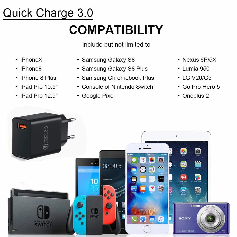 CA-PS700 ACK-E8 Cavo USB Power Bank + Accoppiatore DR-E8 Batteria Dummy LP-E8 + Caricabatterie 5V 3A per Canon EOS T2i T3i T4i T5i 650D 700D X4 X5 X6