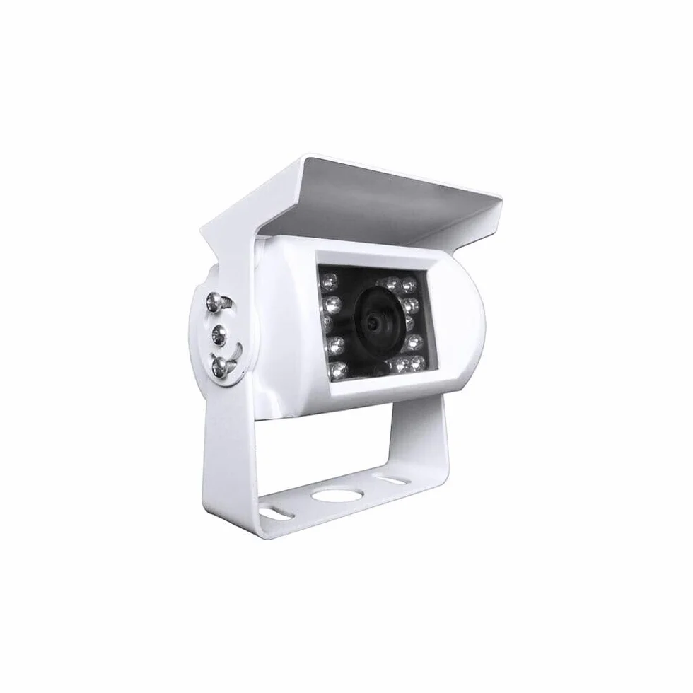 Telecamera ccd 18 led infrarossi camera retromarcia per camper camion furgone