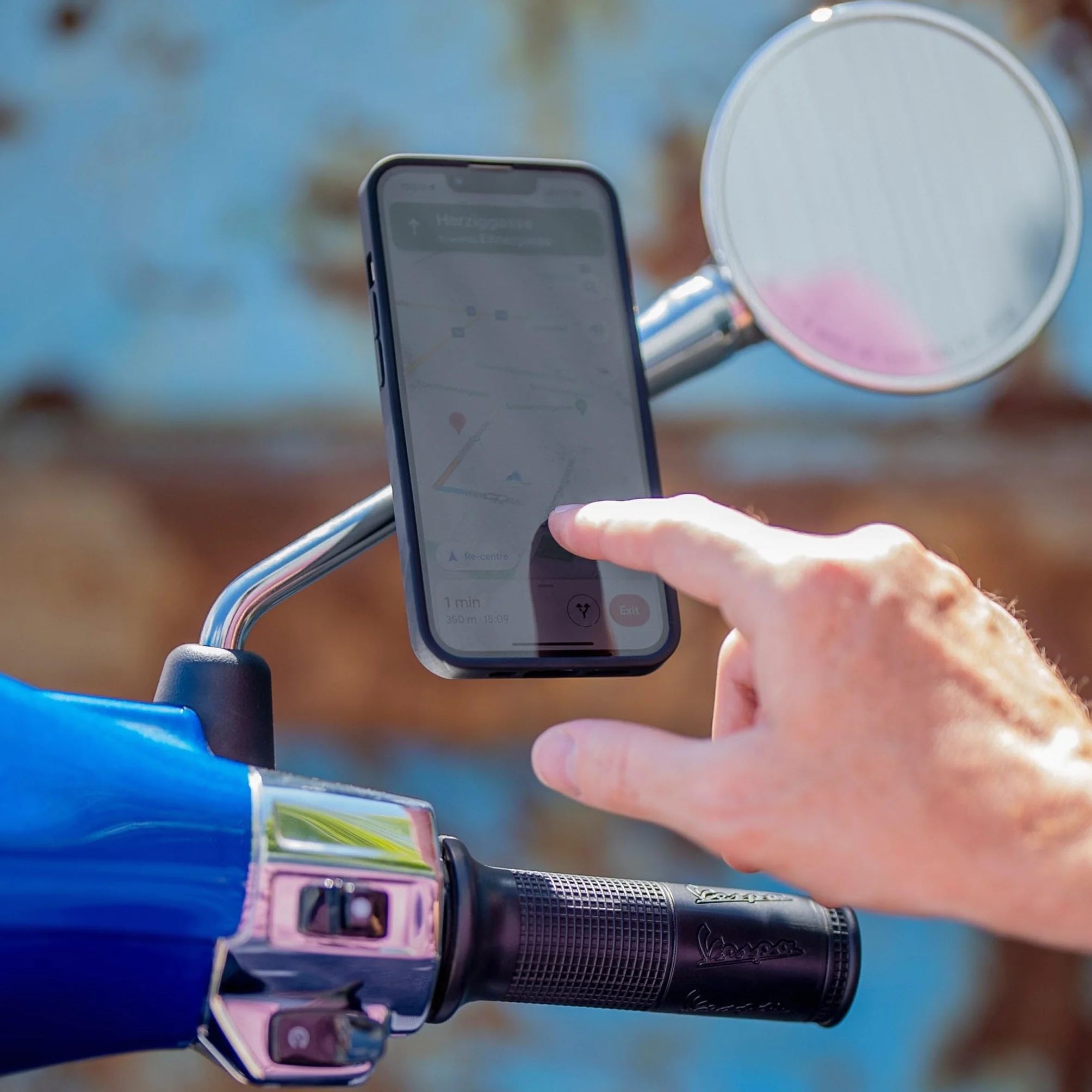 SP CONNECT Mirror Mount | SPC+ | Supporto Smartphone per Specchietto