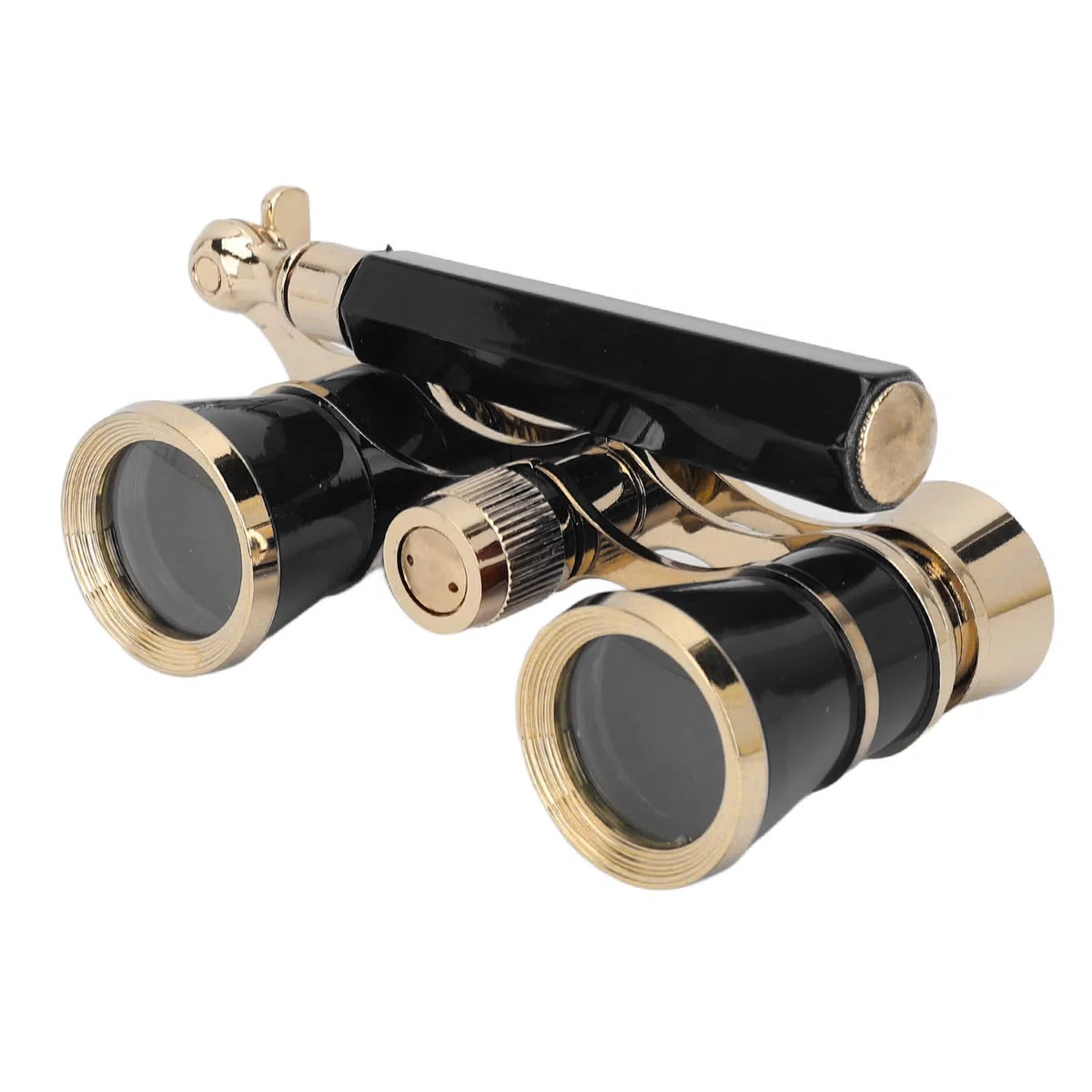 Occhiali da Teatro Mini Binocolo, Binocolo da Teatro Binocolo 3X25 Catena in Lega di Alluminio Indossabile per Spettacoli Artistici