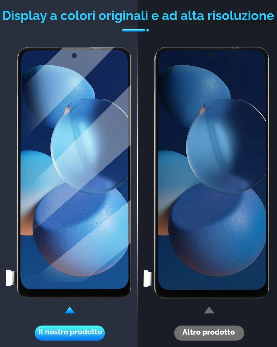 Display LCD per Redmi Note 13 4G Schermo LCD per Xiaomi Redmi Note 13 4G 23129RAA4G 23124RA7EO 6,67" Incell Schermo Digitalizzatore Touch Assemblea con Riparazione (Nero, Senza Sblocco Impronta)