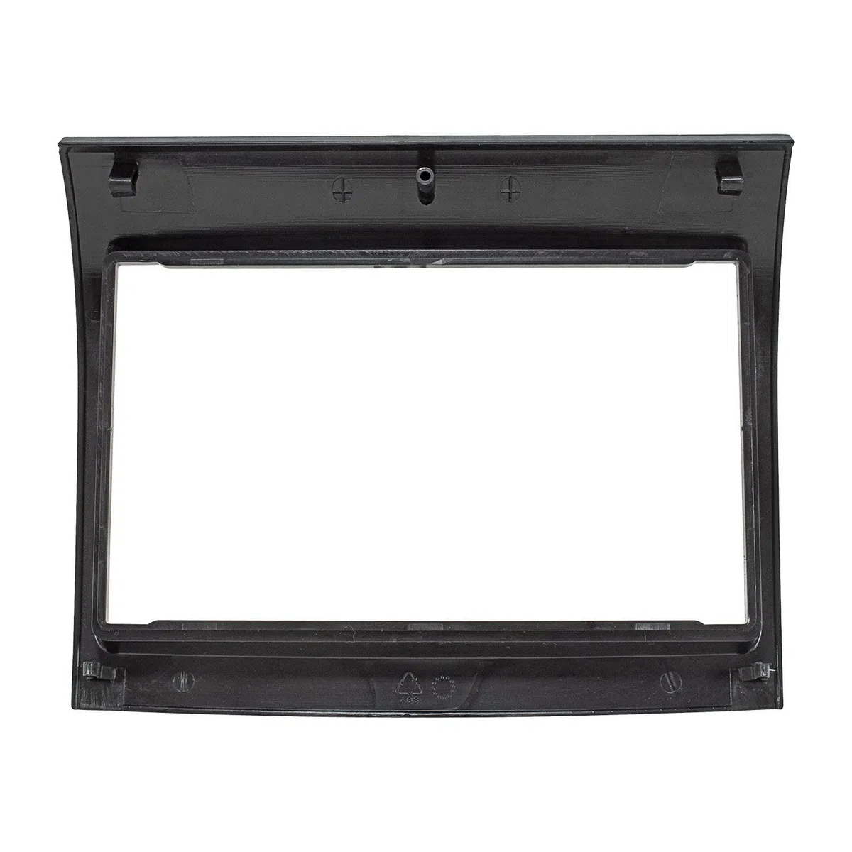 tomzz Audio 2414-051 Cornice radio doppio DIN compatibile con Fiat Ducato (250) Peugeot Boxer Citroen Jumper 2011-2014 Piano Black Lacquer