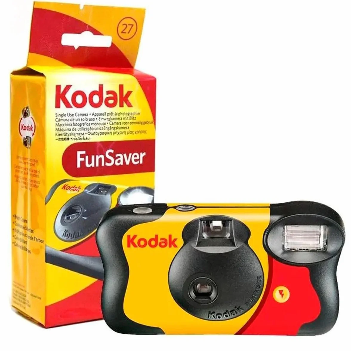 Kodak funsaver, fotocamera usa e getta 27 foto
