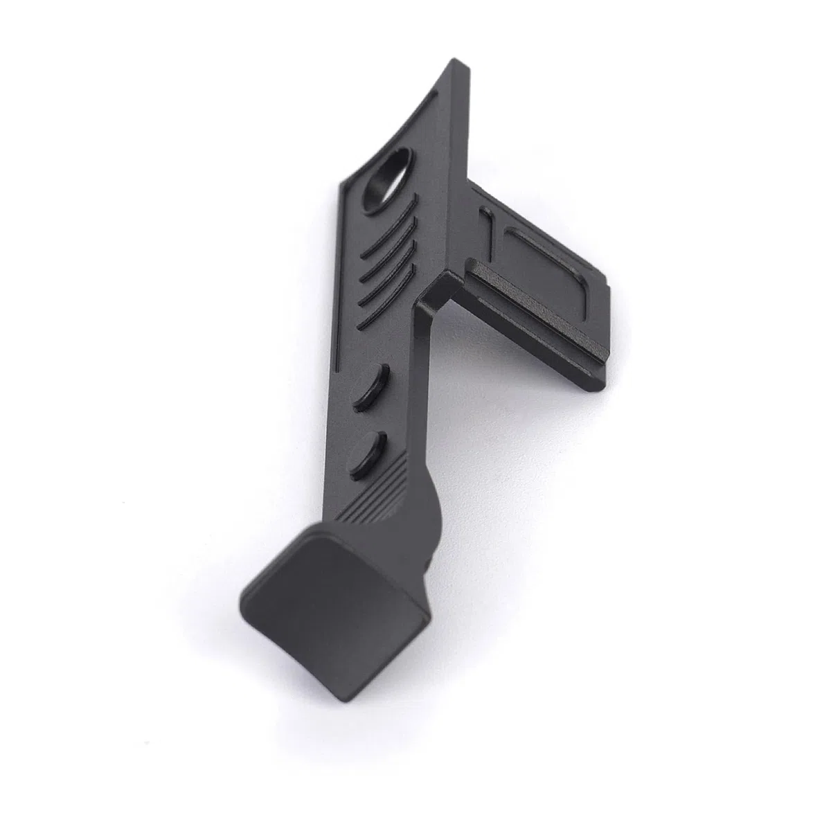 Impugnatura per pollice in metallo per Leica Q3 Q2, impugnatura per pollice in lega di alluminio con copertura hot shoe protettivo, supporto per fotocamera Leica Q2 Q3 (nero)