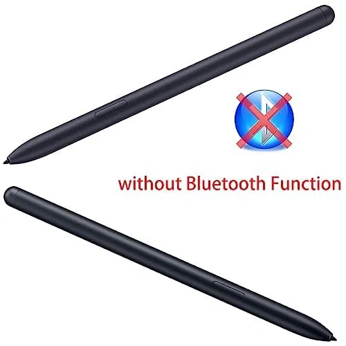 Penna Stilo di ricambio per Samsung Galaxy Tab S7/S7+ Plus/S7 FE SM-T870 SM-T875 SM-T876 Touch Pen + punte/pennini (SenzaBluetooth) (Nero mistico)