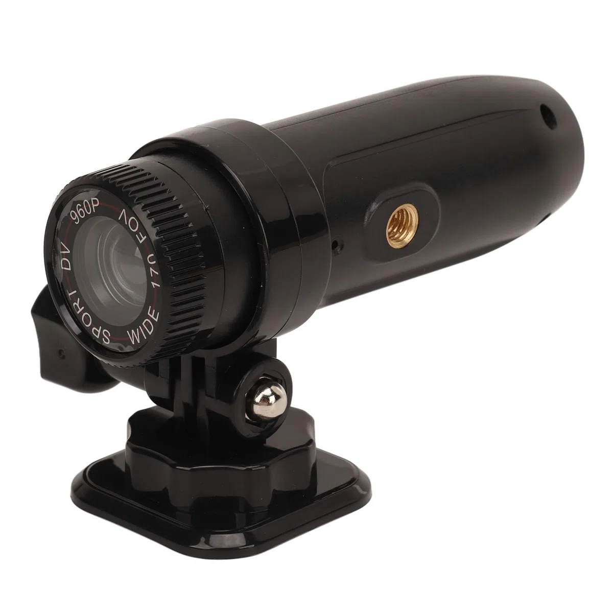 Videocamera per Casco da Moto e Bicicletta, HD 960P Mini Videocamera Sportiva Anti-vibrazione per Registrazione in Loop Videocamera DV per Moto con Obiettivo Grandangolare da 170°