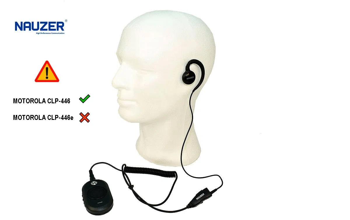 PIN-4602A NAUZER Micro-auricolare auricolare per Motorola CLP446
