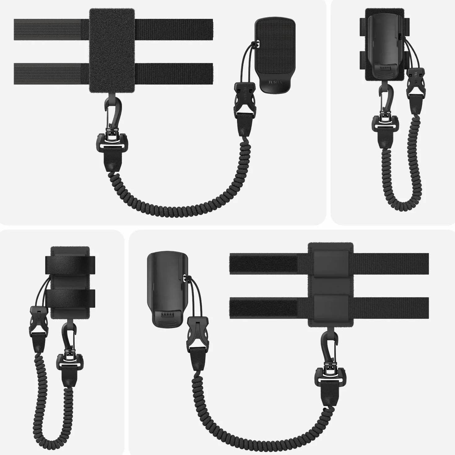 TUSITA Staffa a Strappo da Spallaccio Supporto Accessorio Compatibile con Garmin GPS Handhelds, 010-11855-00