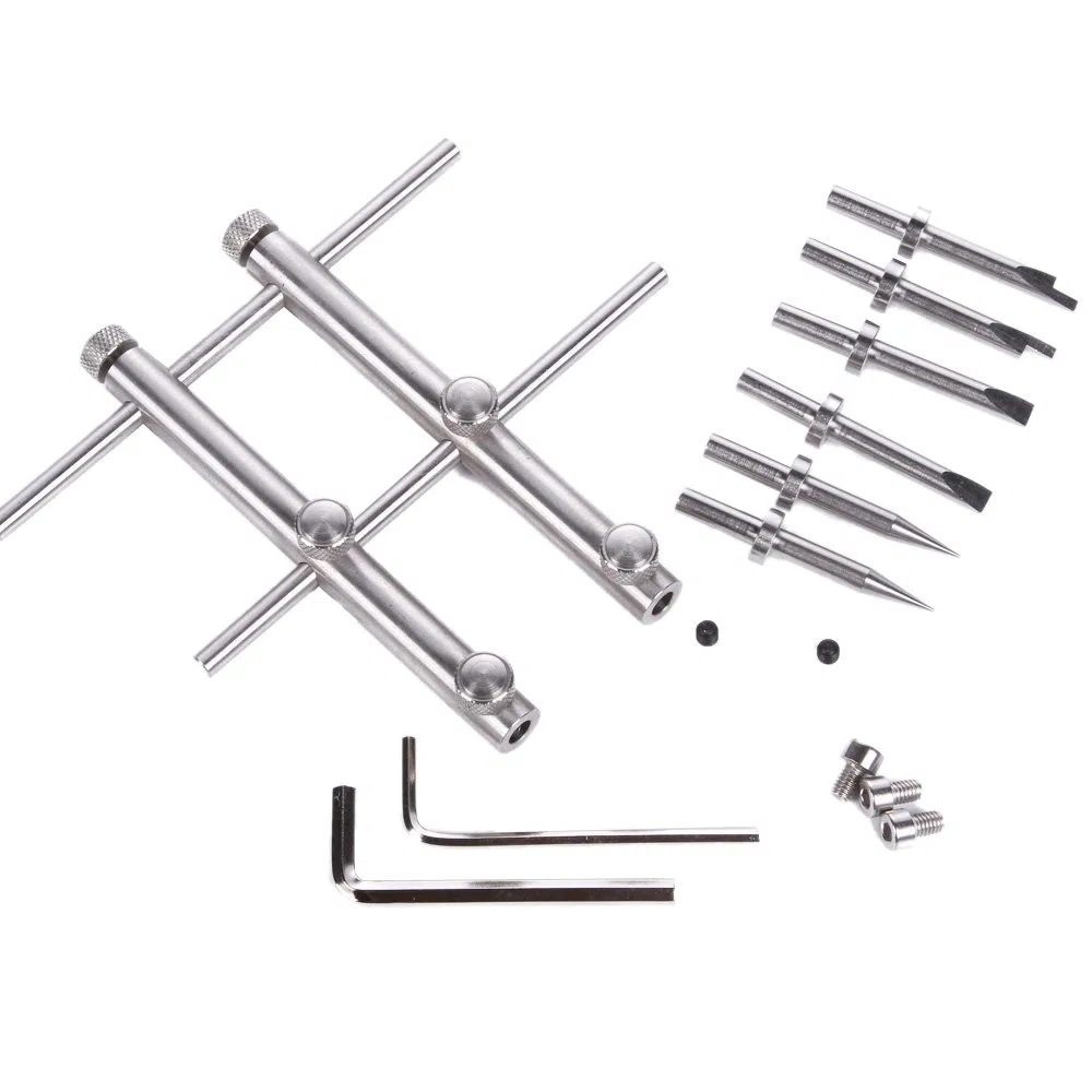 Andoer DSLR Professional riparazione Camera Lens Spanner Wrench Apertura Strumento 3 Tips10-100mm per Canon Nikon Sony Olympus