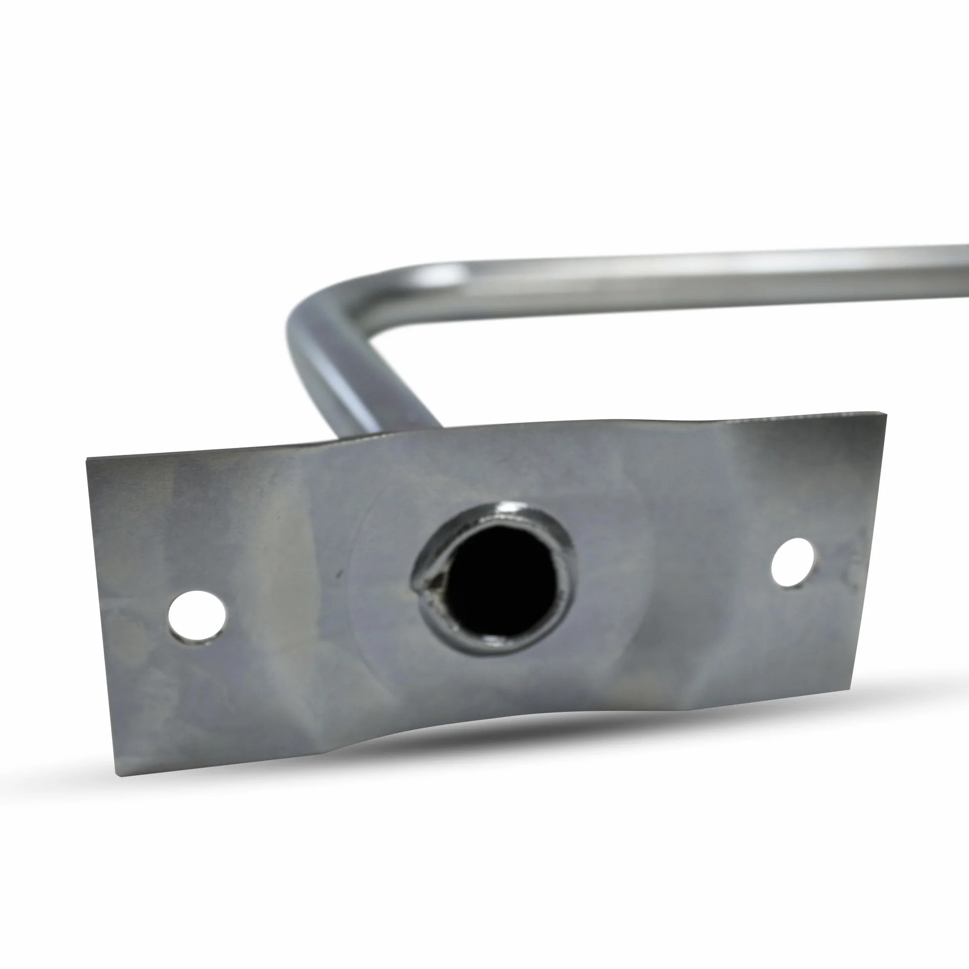 DOJA Barcelona | Staffa L Antenna | 1 Pezzo | Supporto Parabola L | Ø 25mm | 30 X 58cm | Staffa a L per Antenna in Acciaio