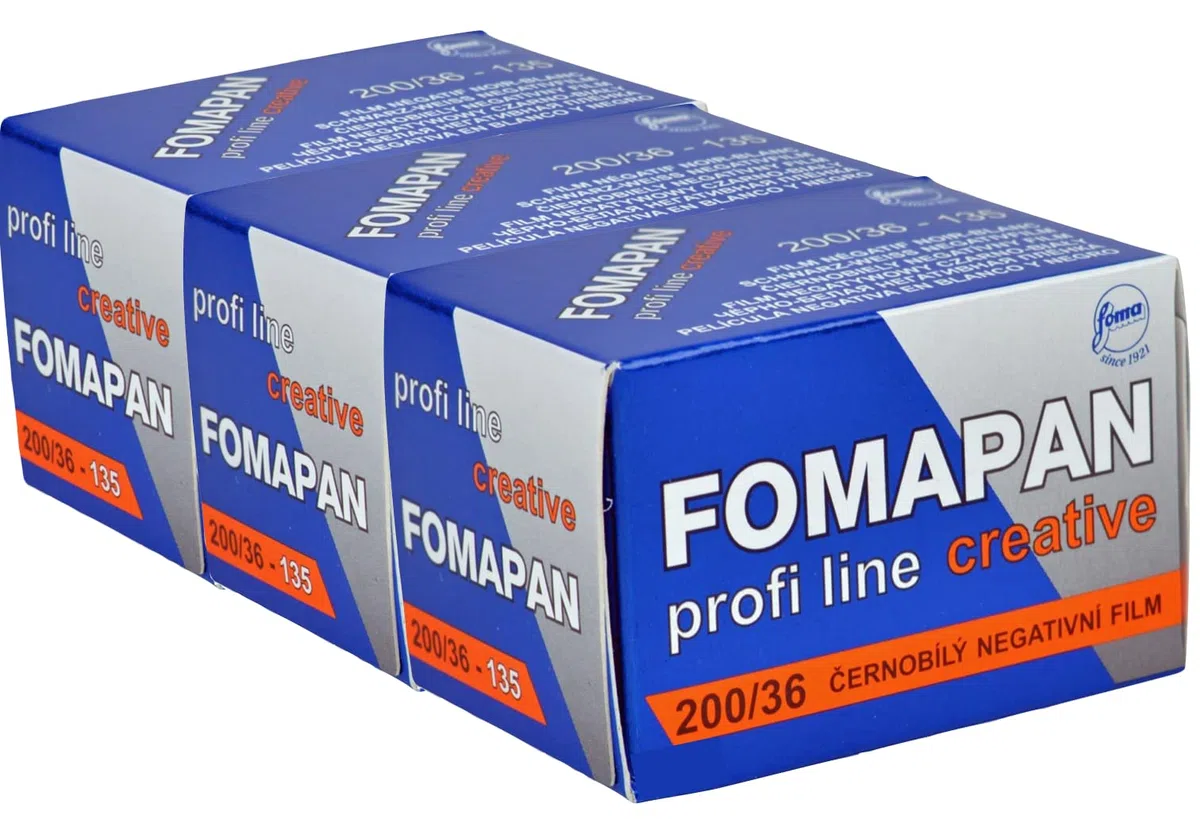 FOMAPAN Creative 200 135/36 - Pellicola 3 x 35 mm bianco/nero