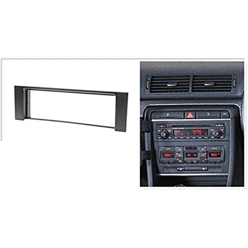 Kit montaggio per mascherina autoradio, 1 DIN, Audi A4 anno modello 2000 - 2006