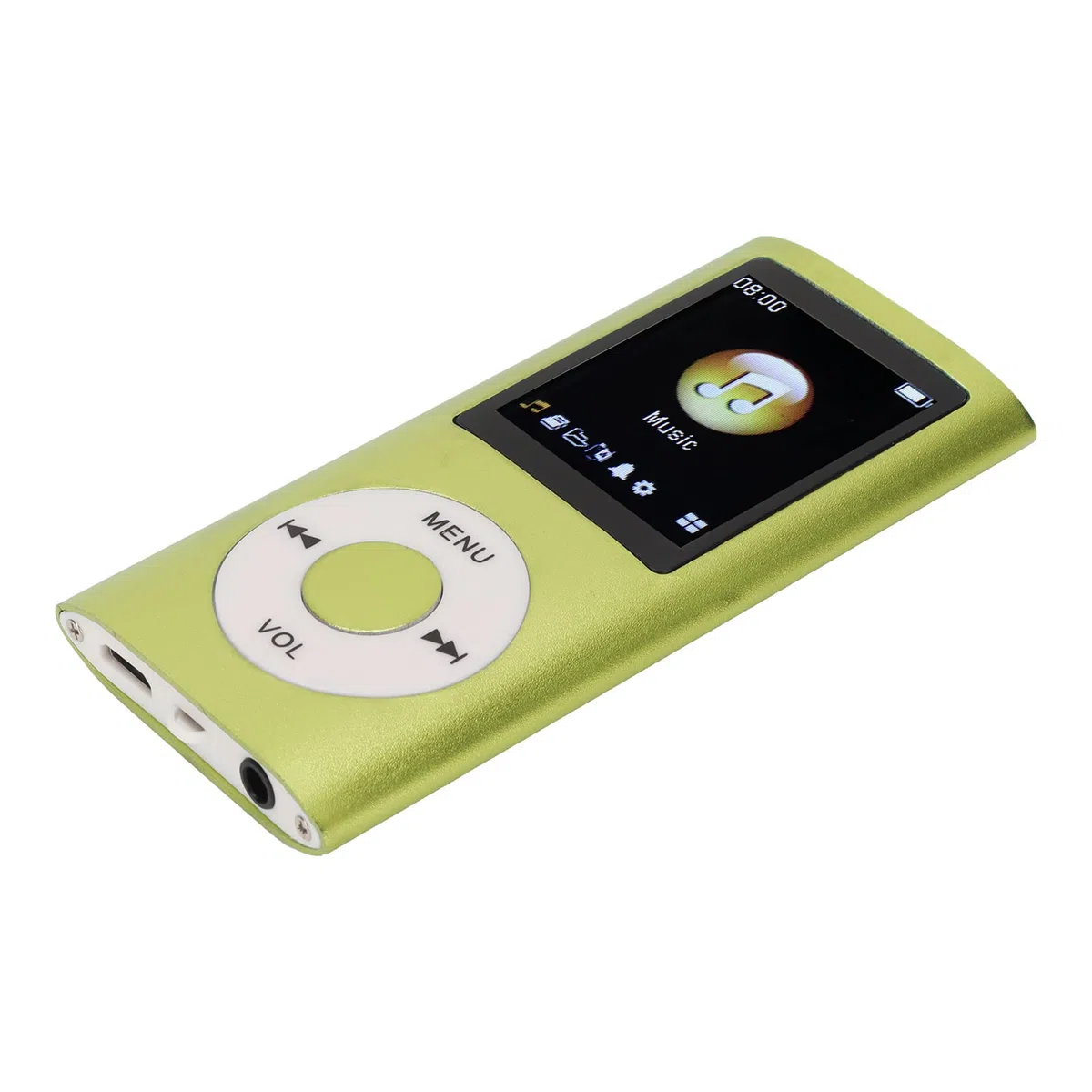 Lettore MP3 da 32 GB, Lettore Musicale Portatile, di qualità Audio Lossless con Altoparlante, Radio FM e Supporto Playlist, Fino a 64 GB, Ideale per Sport, Corsa e Ascolto di Musica (GREEN)