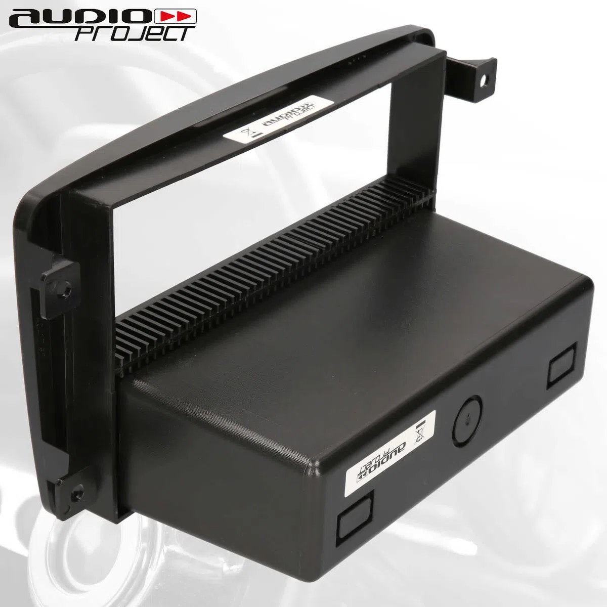 Audioproject A219 - Mascherina-2-DIN universale per autoradio compatibile con:MERCEDES BENZ C-Klasse W203 S203 CLK A209 Viano Vito Bj. 2000-2006 ISO - nero