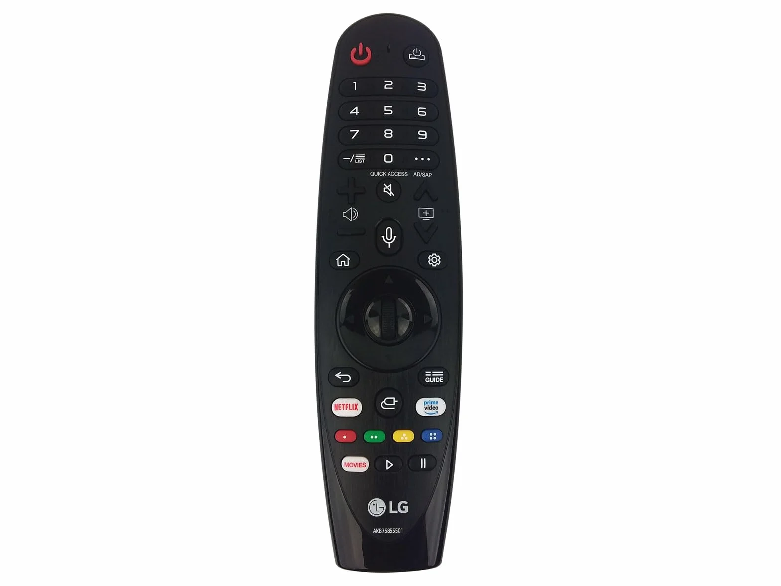 Telecomando LG ORIGINALE AKB75855501 AKB 75855501 MR20GA AN-MR650 NUOVA VERSIONE