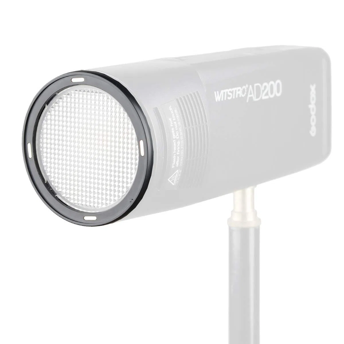 Godox Piastra diffusore AK-R13, compatibile con Godox V1 Flash Series, V1-S, V1-C, V-1N, da utilizzare con testa flash rotonda Godox H200R, AD200 Pro, AD200