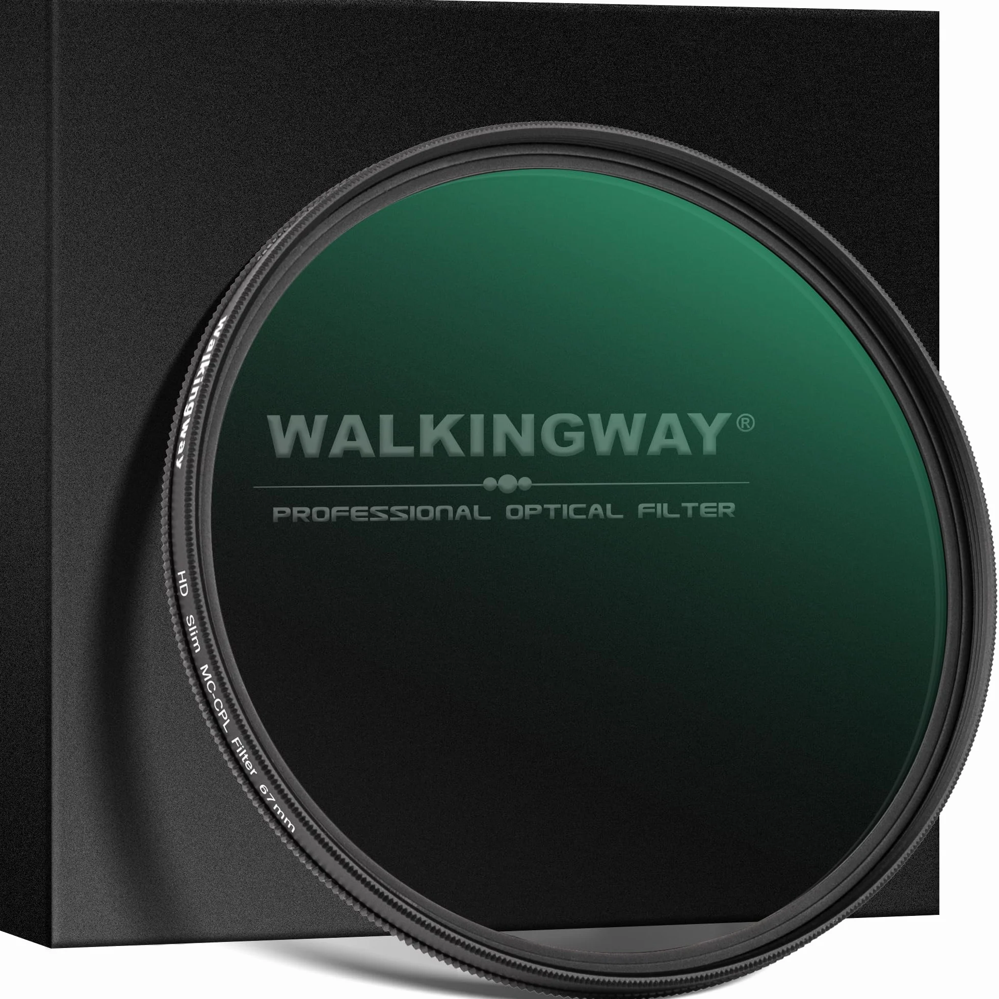 Walking Way 67mm MC CPL Filtro Polarizzatore Circolare, Ultra Slim, Multi-Rivestimento, Filtro per Lenti con Vetro Ottico ad Alta Definizione per Ridurre i Riflessi e Migliorare il Contrasto
